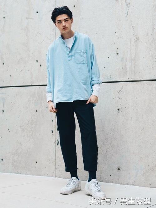 3套男生初秋帅气搭配,潮男必学!