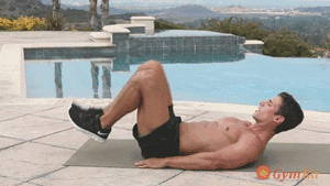 腹部训练合集,9个动作,每次15分钟,搓衣板腹肌马甲线练出来