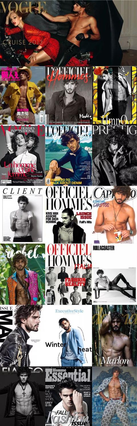 巴西超模Marlon Teixeira永远是我心中的巴西最Man男模!