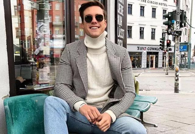 一衣多穿|3种高领毛衣搭配,你就是冬日里的男神本人!