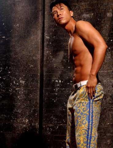 甄子丹肌肉图片,甄子丹肌肉训练照片