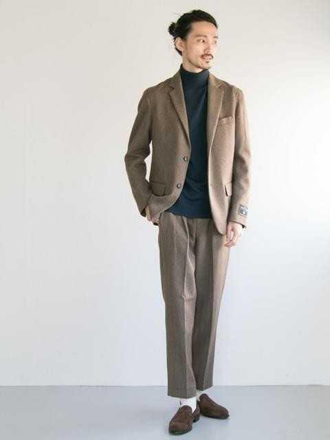 日式三种西装混搭,点缀时髦绅士魅力!