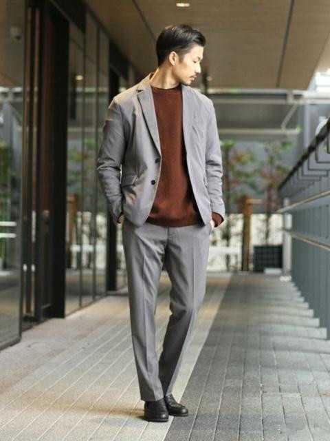 日式三种西装混搭,点缀时髦绅士魅力!