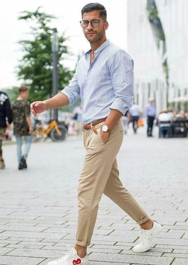 夏天休闲裤穿得好看的男士都有什么技巧?