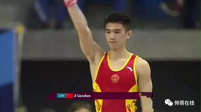 肌肉体操帅哥纪练深火了,萌脸小奶狗有颜有实力~