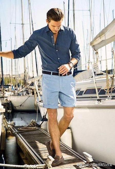 男人长袖短裤椰子鞋丑?从“被吐槽”到“被夸赞”只差这三招