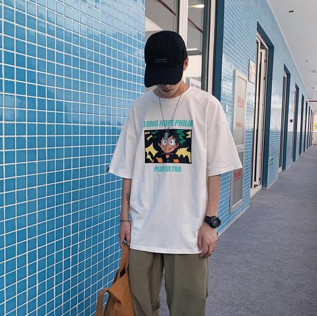 男士T恤土到爆,这样秒变型男的穿搭