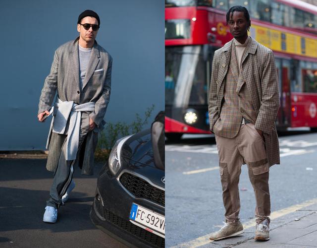 超火老爹鞋,搭这三种裤装最时髦