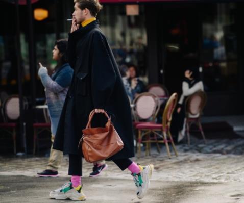 超火老爹鞋,搭这三种裤装最时髦