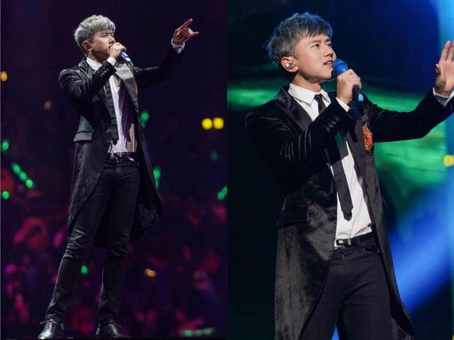 演唱会展露肌肉的张杰,真不是一般的帅