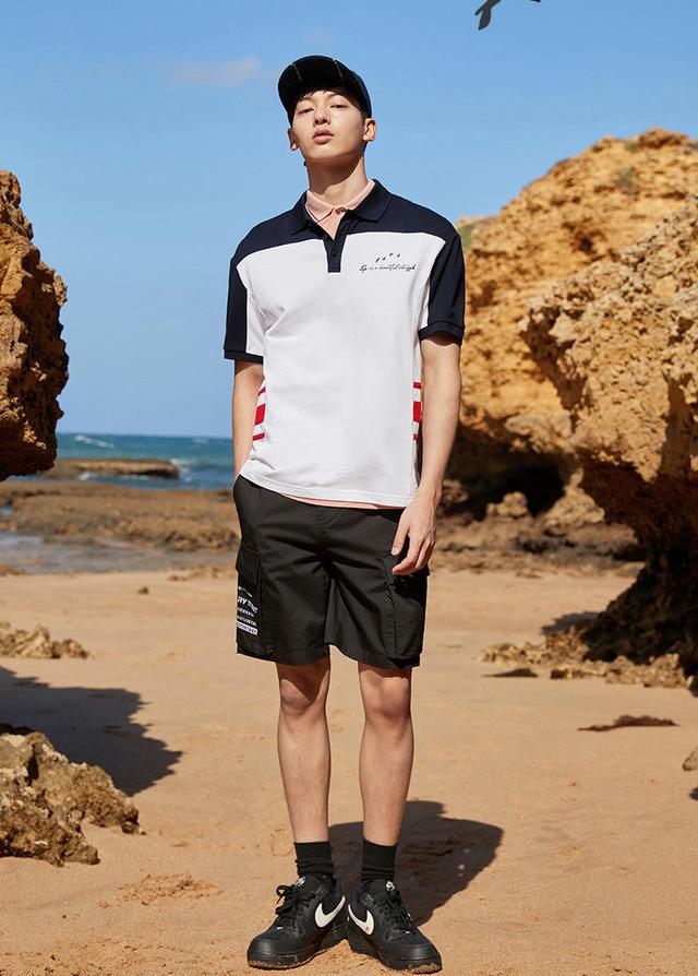 拒绝老气黑,polo衫玩转青春少年范