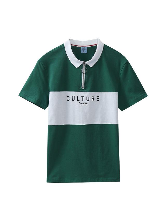 拒绝老气黑,polo衫玩转青春少年范