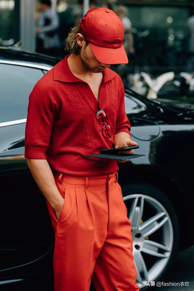 男士,穿针织感上衣,原来这么好看?