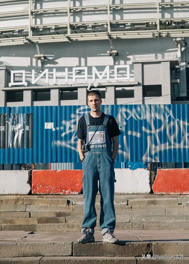 男士,这样穿工装服,能不潮?