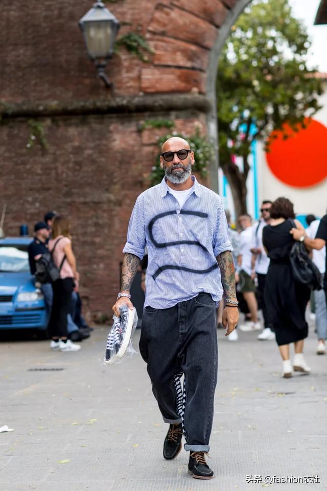 男士,这样穿工装服,能不潮?