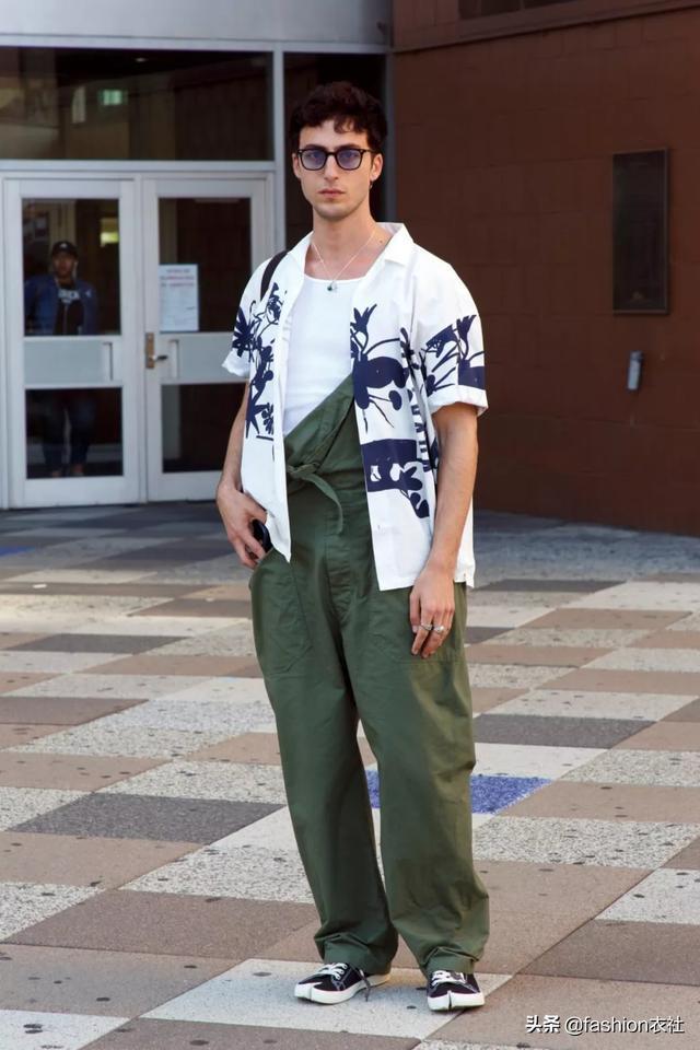 男士,这样穿工装服,能不潮?