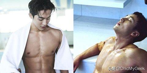 穿衣显瘦,脱衣有肉!韩国男星肌肉排行榜,宋仲基只第五名