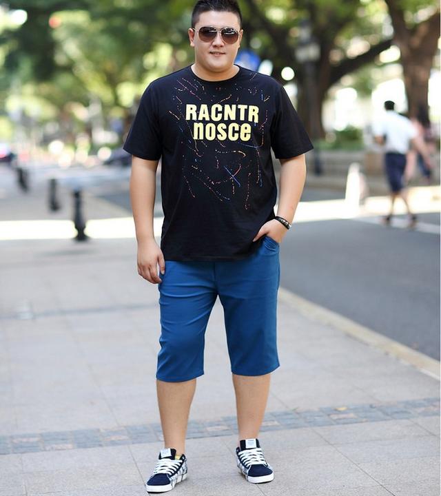 夏日胖胖男生穿搭技巧,这样穿也许会显瘦