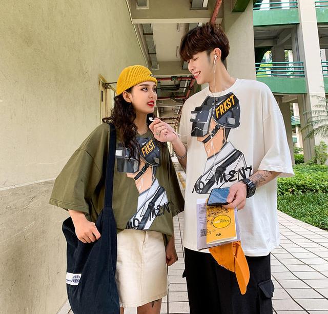 纯色t恤太单调!印花t恤才更有趣