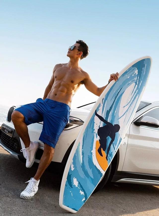 曾经红极一时的亚洲先生朱晓辉,如今身材怎么样了?