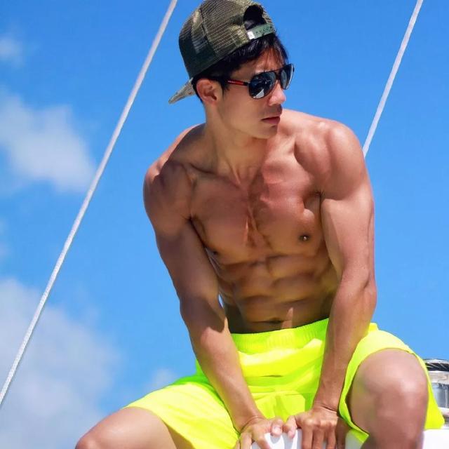 曾经红极一时的亚洲先生朱晓辉,如今身材怎么样了?