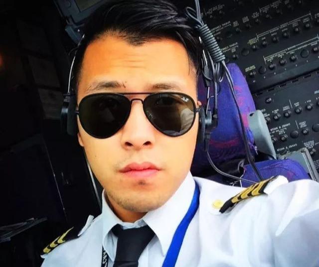 185CM飞行员男人味十足,帅气照片常被盗用