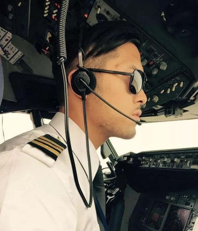 185CM飞行员男人味十足,帅气照片常被盗用