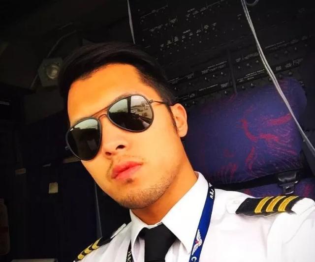 185CM飞行员男人味十足,帅气照片常被盗用