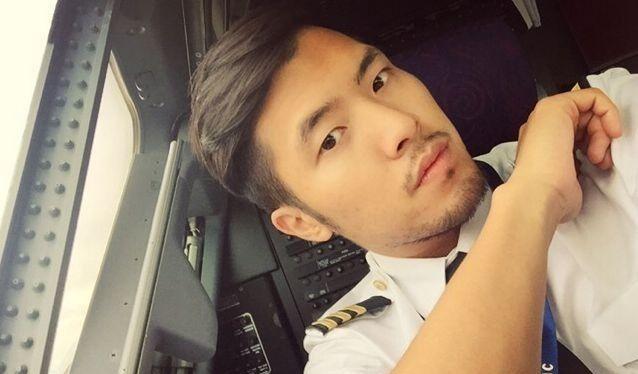 185CM飞行员男人味十足,帅气照片常被盗用