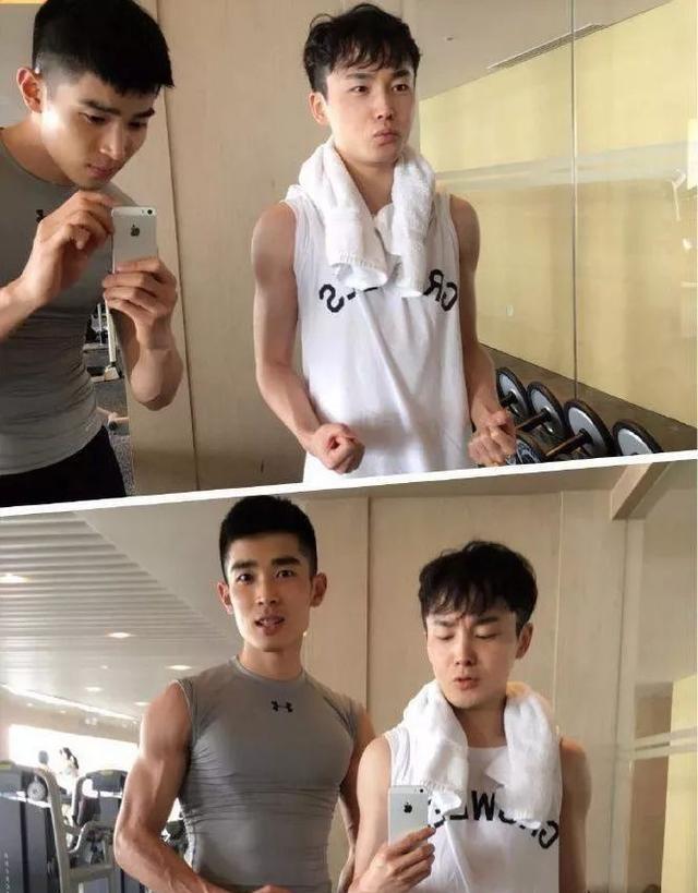 主持人沈凌的健身私教,八块腹肌,算好吗?