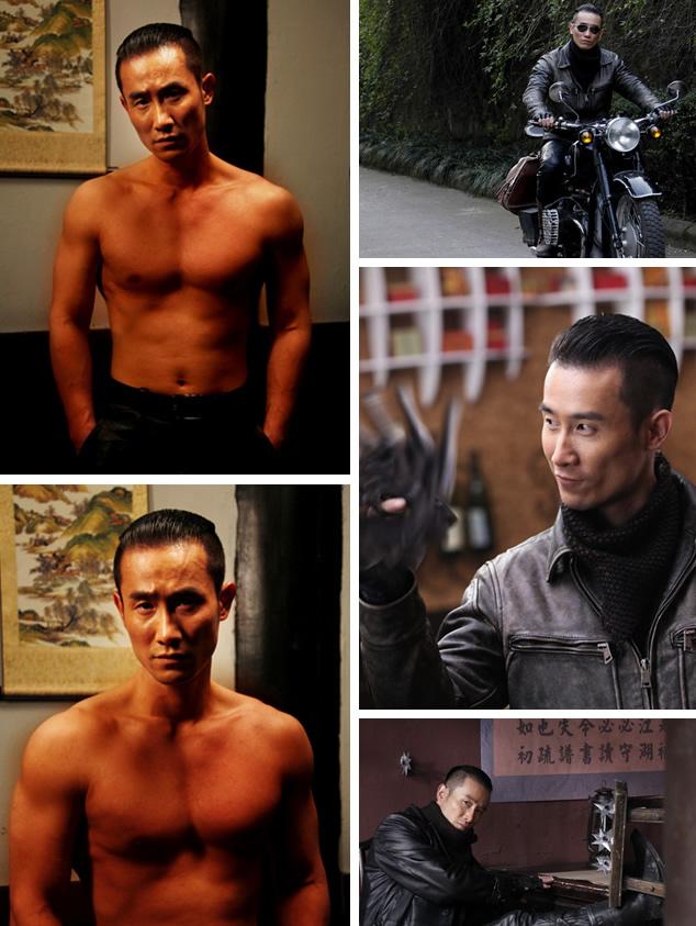 别只盯着胡歌的身材,这名硬汉的身材才是宝藏