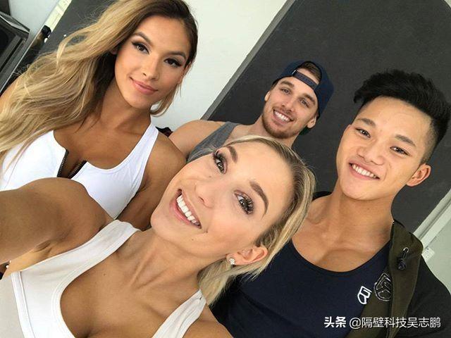 22岁华裔小伙肌肉劲爆,这块头不输欧美巨无霸