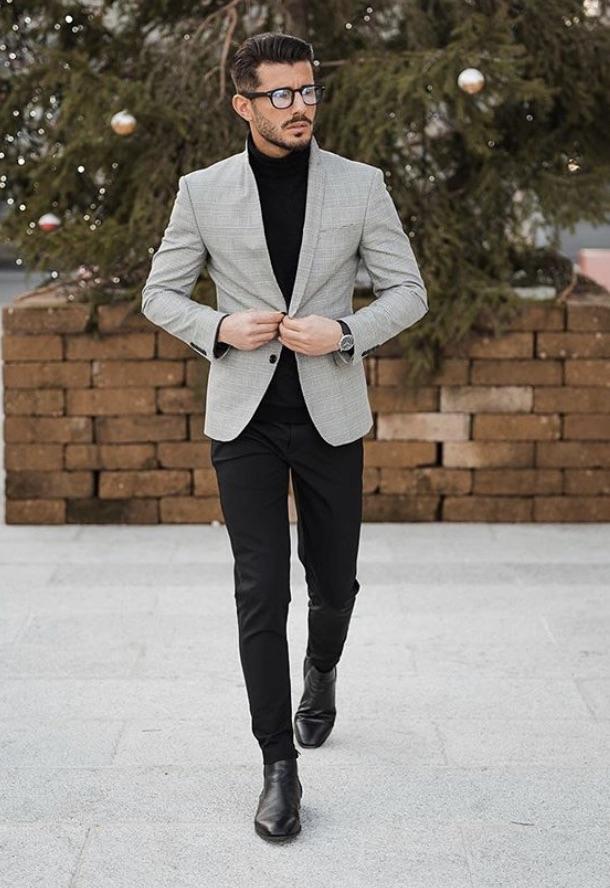 男人品位越高,在这3个方面穿的越“少”