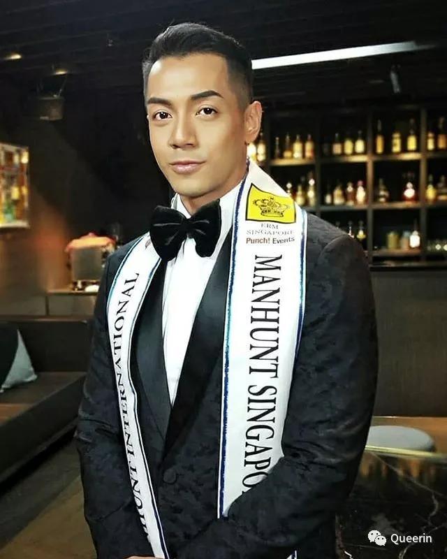 新加坡MANHUNT冠军获封杰尼龟男神!四块腹肌太抢镜