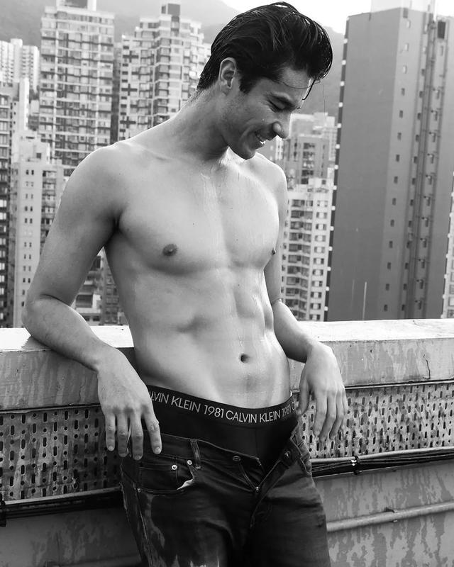 靠眼睛能隔空撩到人无法自拔,岛国最浪男模硬照一览