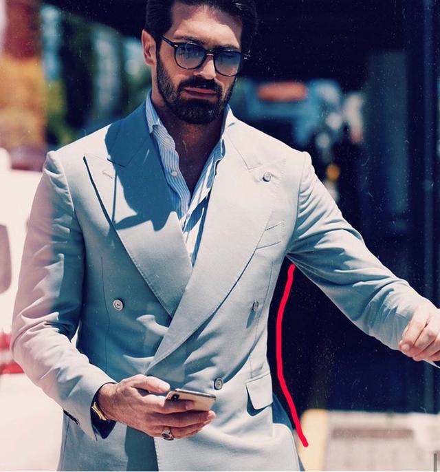 O型身材的男人别着急,教你3招选西装,“天鹅腰”也眷恋你