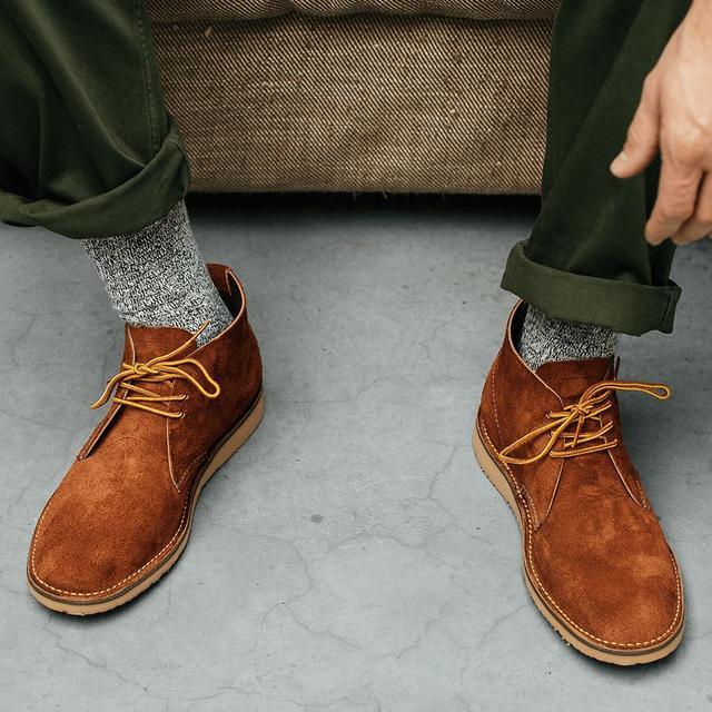 尽显粗犷魅力,马球靴&沙漠靴傻傻分不清