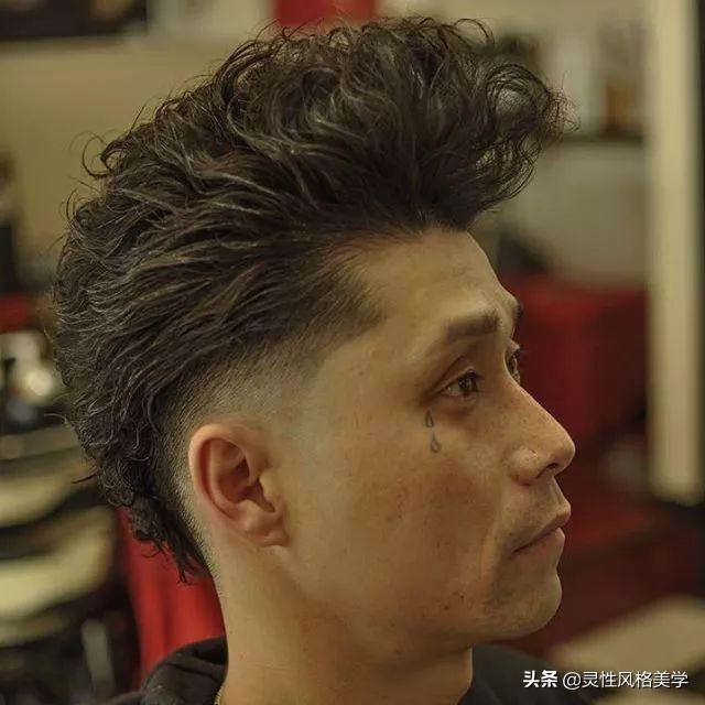 三面光”男士发型,型男呀