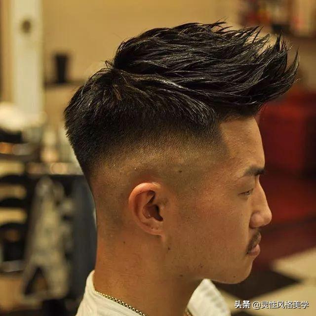 三面光”男士发型,型男呀