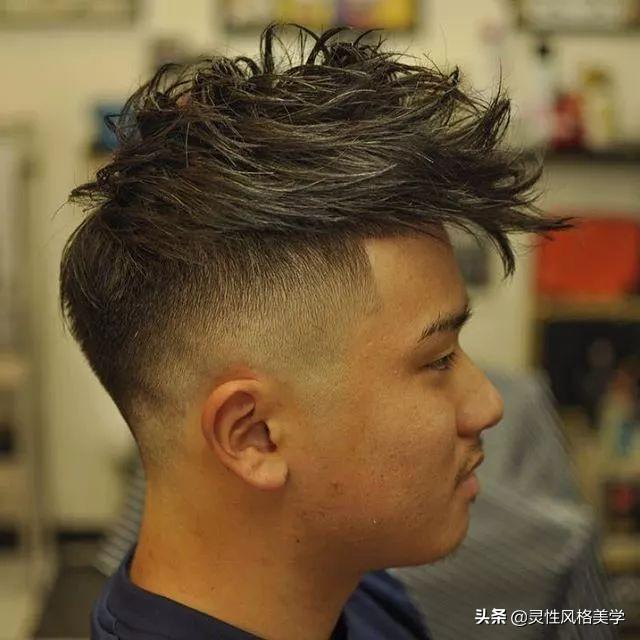 三面光”男士发型,型男呀