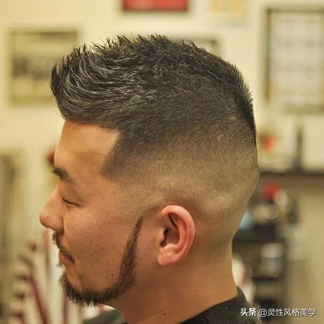 三面光”男士发型,型男呀