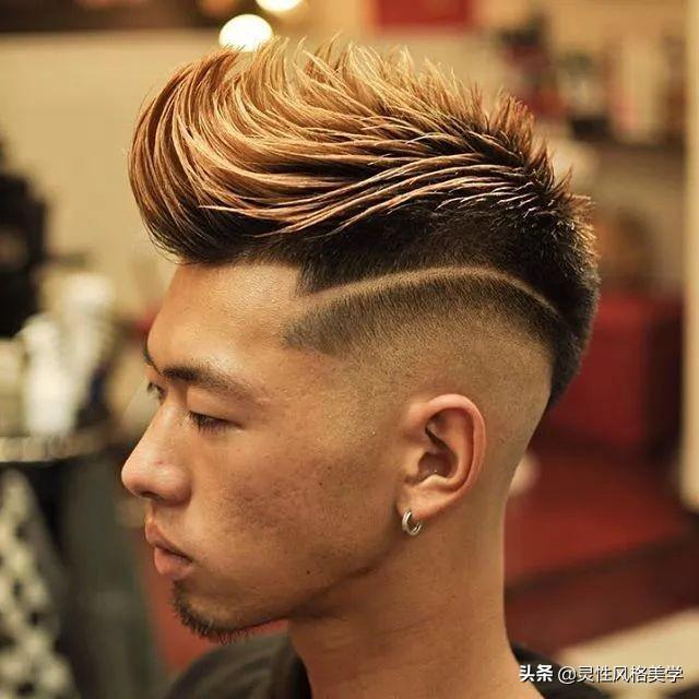 三面光”男士发型,型男呀