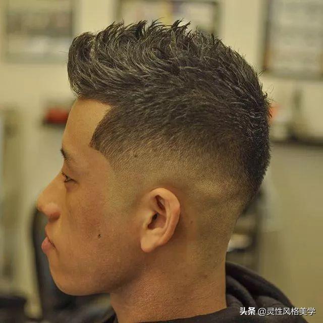 三面光”男士发型,型男呀