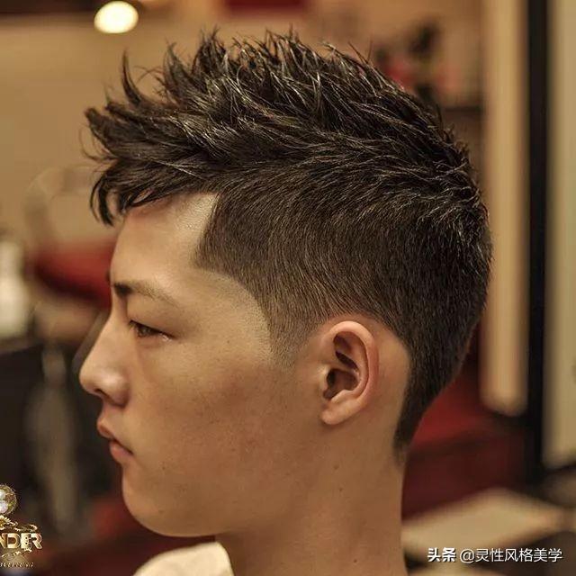 三面光”男士发型,型男呀