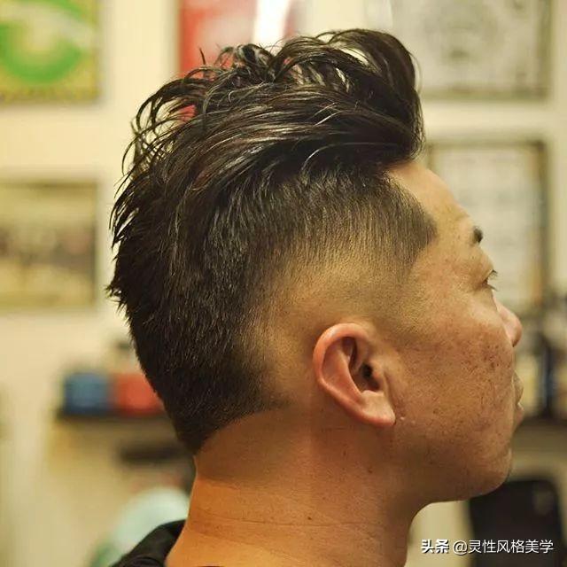 三面光”男士发型,型男呀
