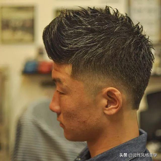 三面光”男士发型,型男呀