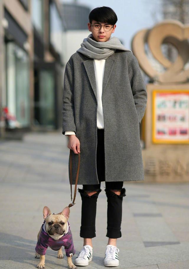 不会穿的男生,学街头潮男这样穿,从邋遢男变暖男