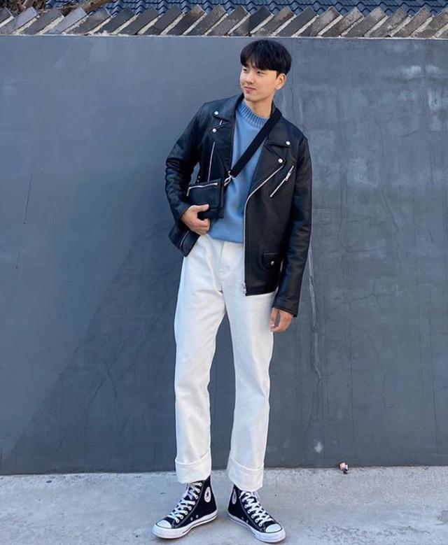 能穿好白色裤子的男人,魅力都不会差!这样穿造型优雅时髦
