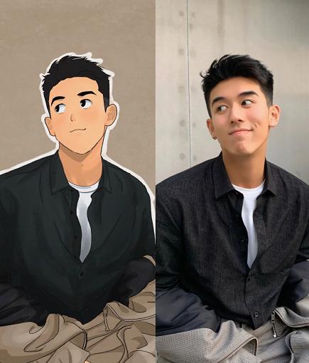 鼻子比黄轩的都大,星海学院校草太太太帅了!