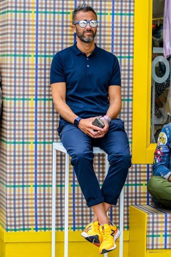 Polo衫这么经典,你却总是穿不好?教你3种搭配模板,照着学就行